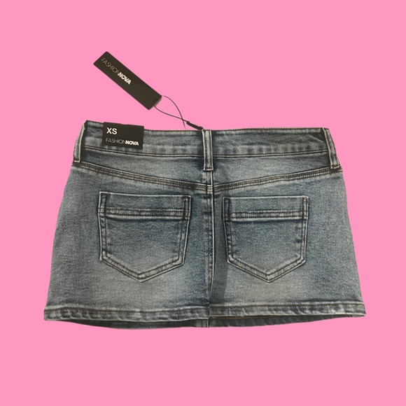 MINI SKIRT DENIM - Picture 2 of 4
